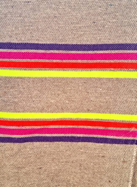 Fouta / jetée de lit ou canapé "Paradise" L 150 cm x l 104 cm – Image 4