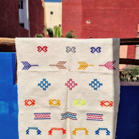 Tapis Kilim « Color Arrow » 100 x 150 cm