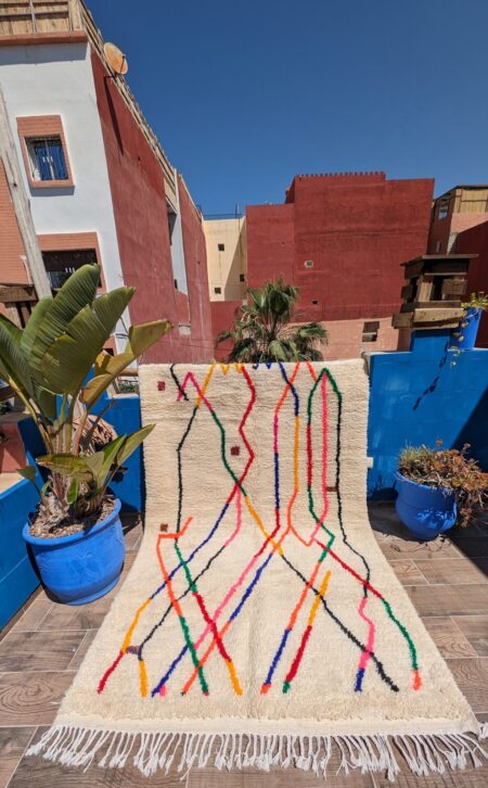 Tapis Beni Ouarain "Guelmim" 150 x 250 cm