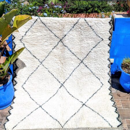 Tapis Beni Ouarain « Aziagan » 150 x 250 cm