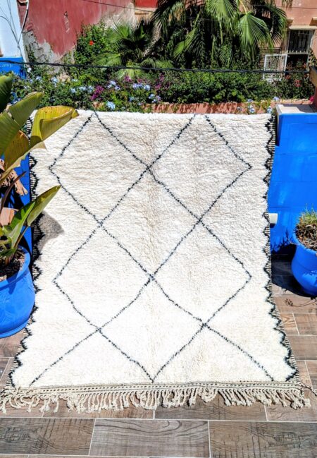 Tapis Beni Ouarain "Aziagan" 150 x 250 cm