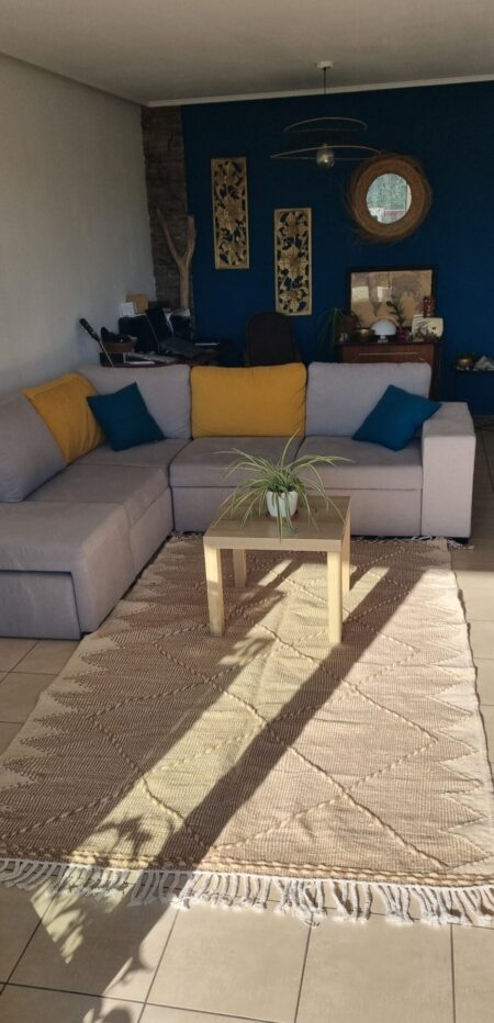 Tapis Kilim Zanafi  "Zig" (réversible) 148 x 255cm – Image 2
