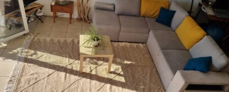 Tapis Kilim Zanafi  "Zig" (réversible) 148 x 255cm – Image 3