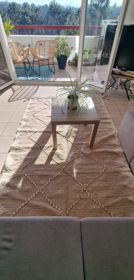 Tapis Kilim Zanafi  "Zig" (réversible) 148 x 255cm – Image 5