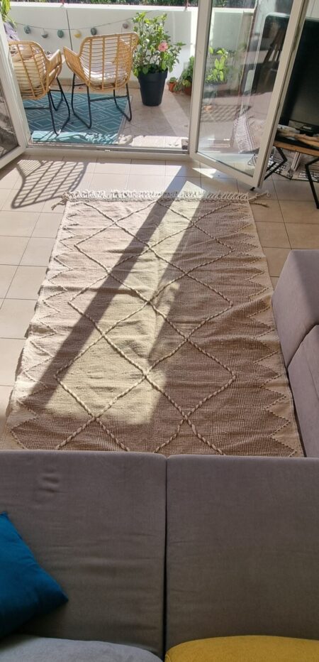Tapis Kilim Zanafi "Zag" (réversible) 156 x 255 cm – Image 4