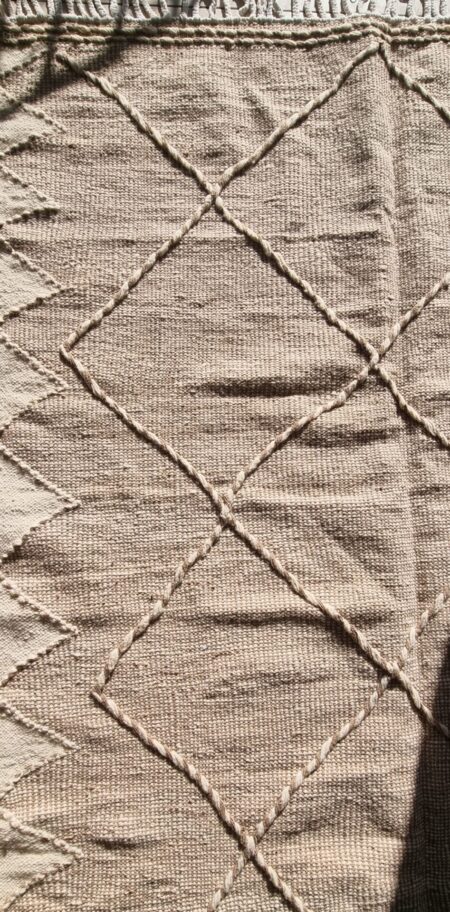 Tapis Kilim Zanafi "Zag" (réversible) 156 x 255 cm – Image 12