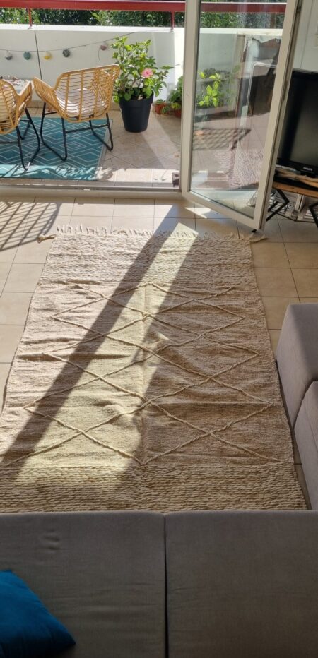 Tapis Kilim "Eiqal" (réversible) 150 x 255 cm – Image 8