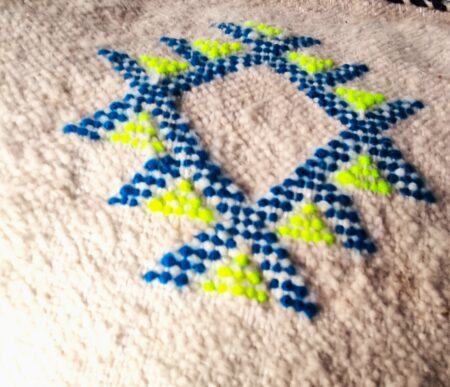 Coussin Kilim "Yellow" 52 cm x 46 cm – Image 3