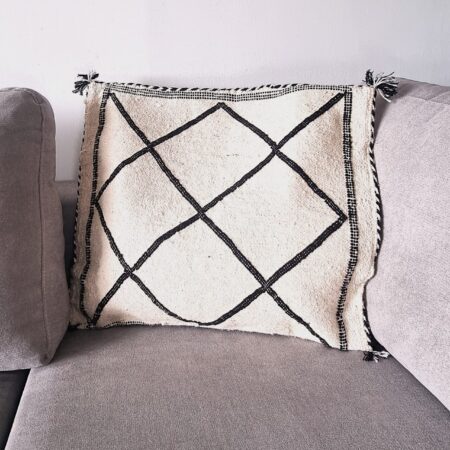 Coussin Kilim « Esprit berbère 2 » – 47 cm x 54 cm