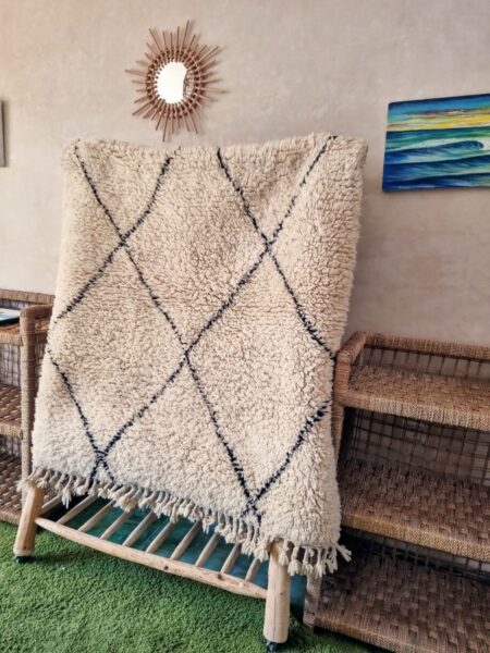 Tapis Beni Ouarain "Jamil" 100x150 cm
