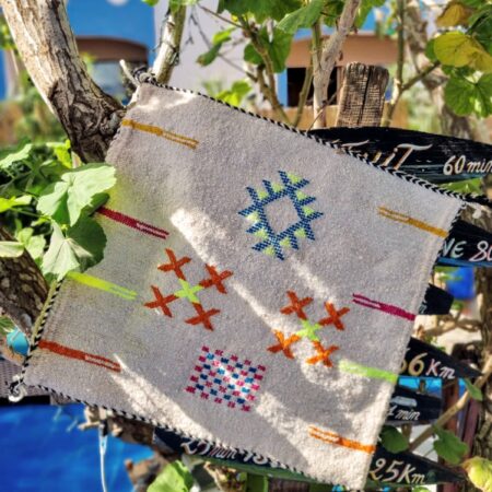 Coussin Kilim « Yellow » 52 cm x 46 cm