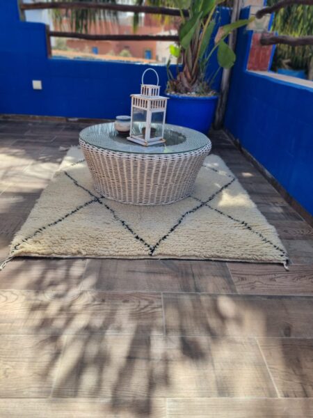 Tapis Beni Ouarain "Jamil" 100x150 cm – Image 3
