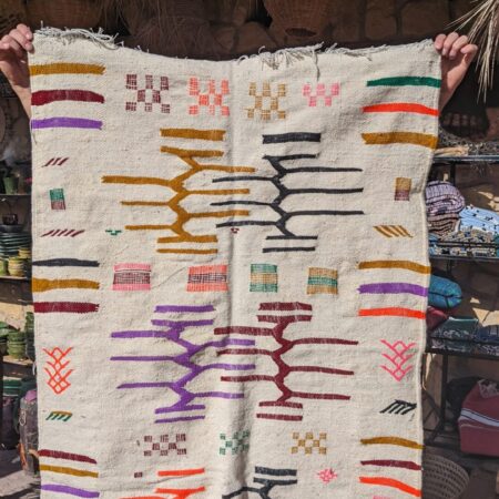 Tapis Kilim « Fawdaa » 100×150 cm