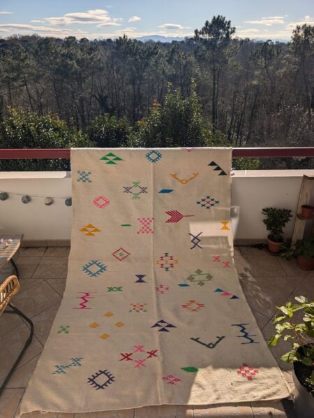 Tapis Kilim "Sahm" 157 x 255 cm