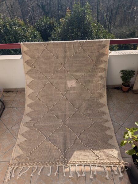 Tapis Kilim Zanafi "Zag" (réversible) 156 x 255 cm – Image 2